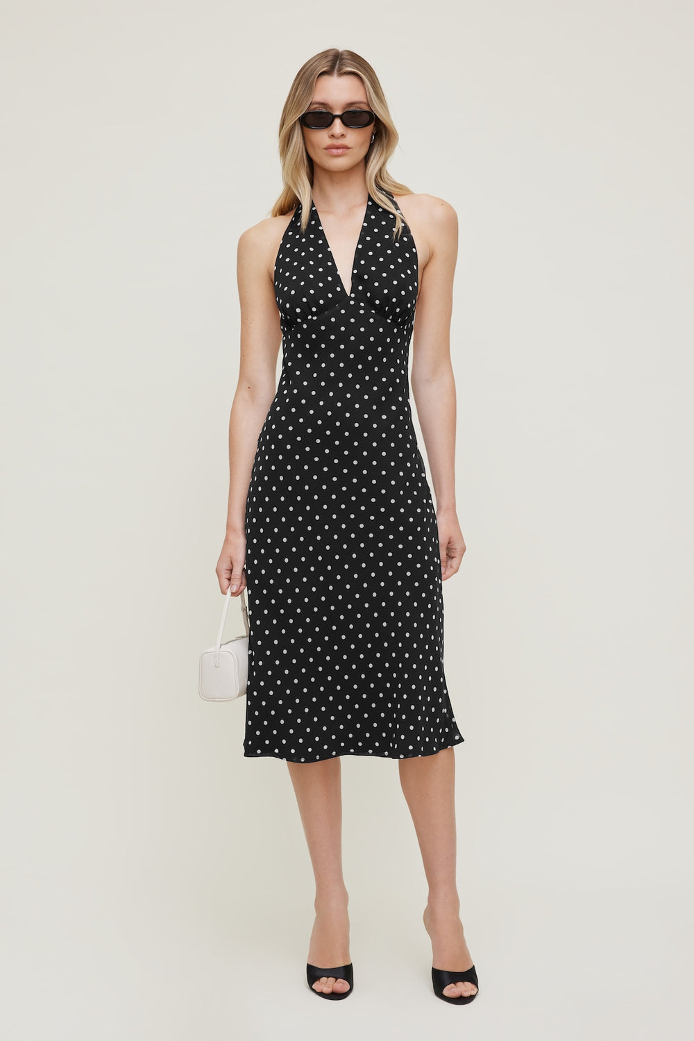 Dynamite Store | Elena Halter Midi Dress Black