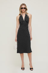 Dynamite Store | Elena Halter Midi Dress Black