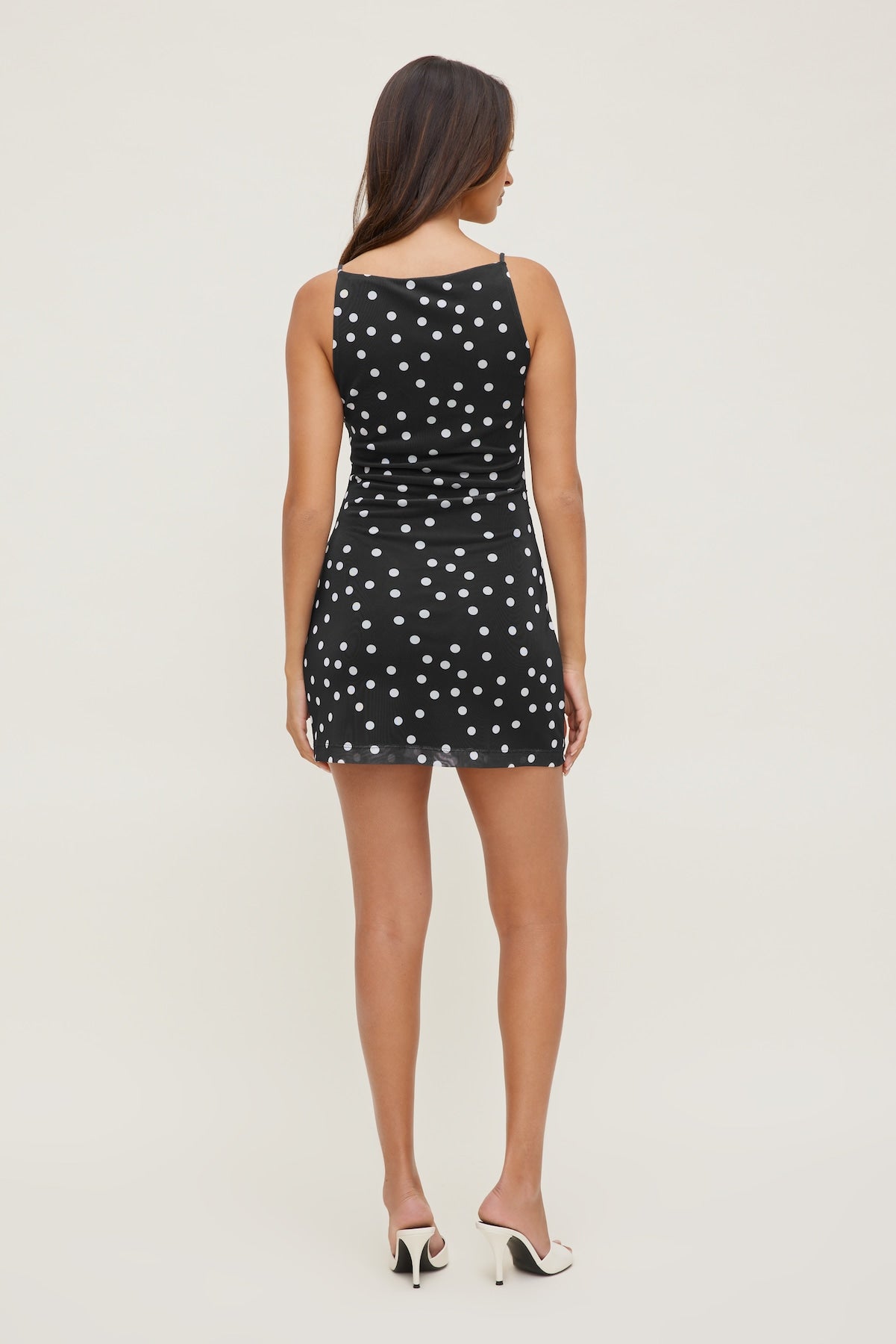 Dynamite Discount | Kate Mesh Mini Dress Black