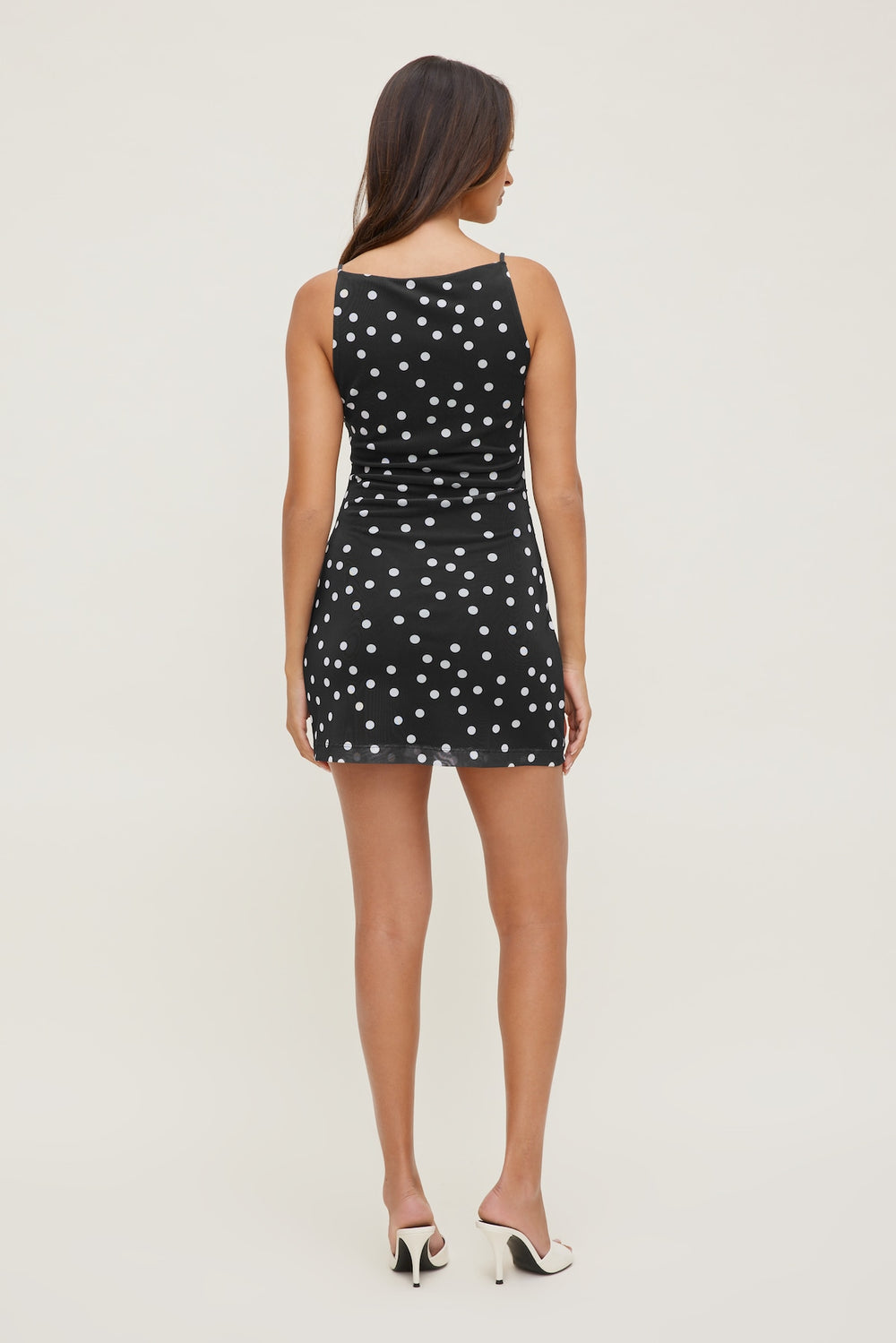 Dynamite Discount | Kate Mesh Mini Dress Black