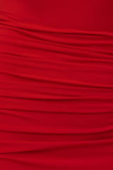 Dynamite Online | Sculpt Slit Maxi Dress Red