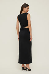 Dynamite Outlets | Elia Sculpt Maxi Dress Black