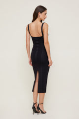 Dynamite Outlet | Bandage Midi Dress Black