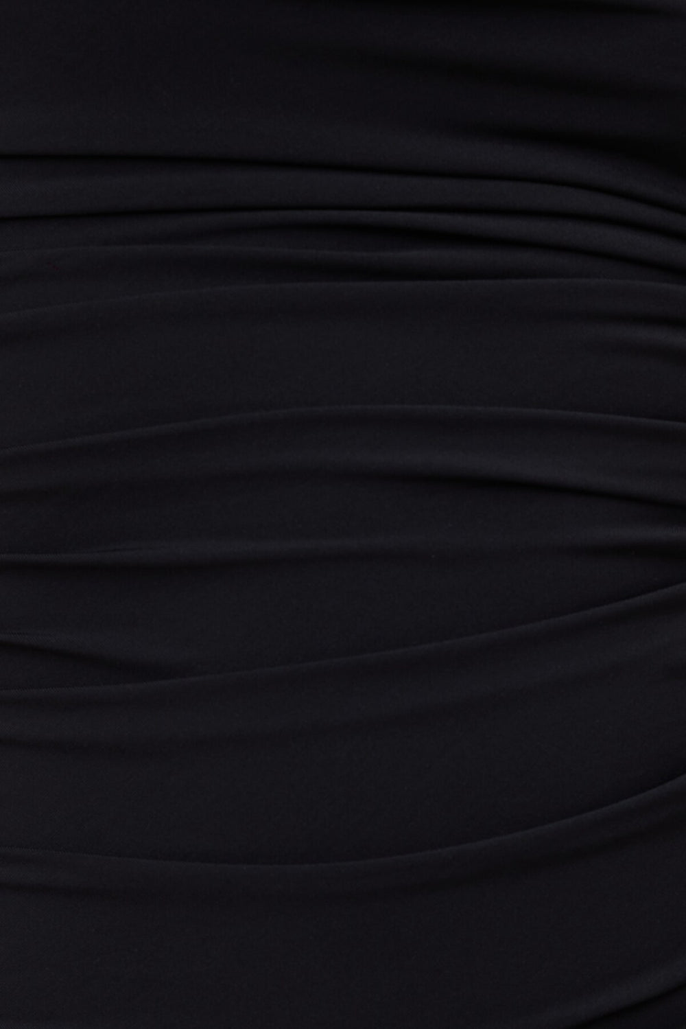 Dynamite Store | Sculpt Ruched Mini Dress Black
