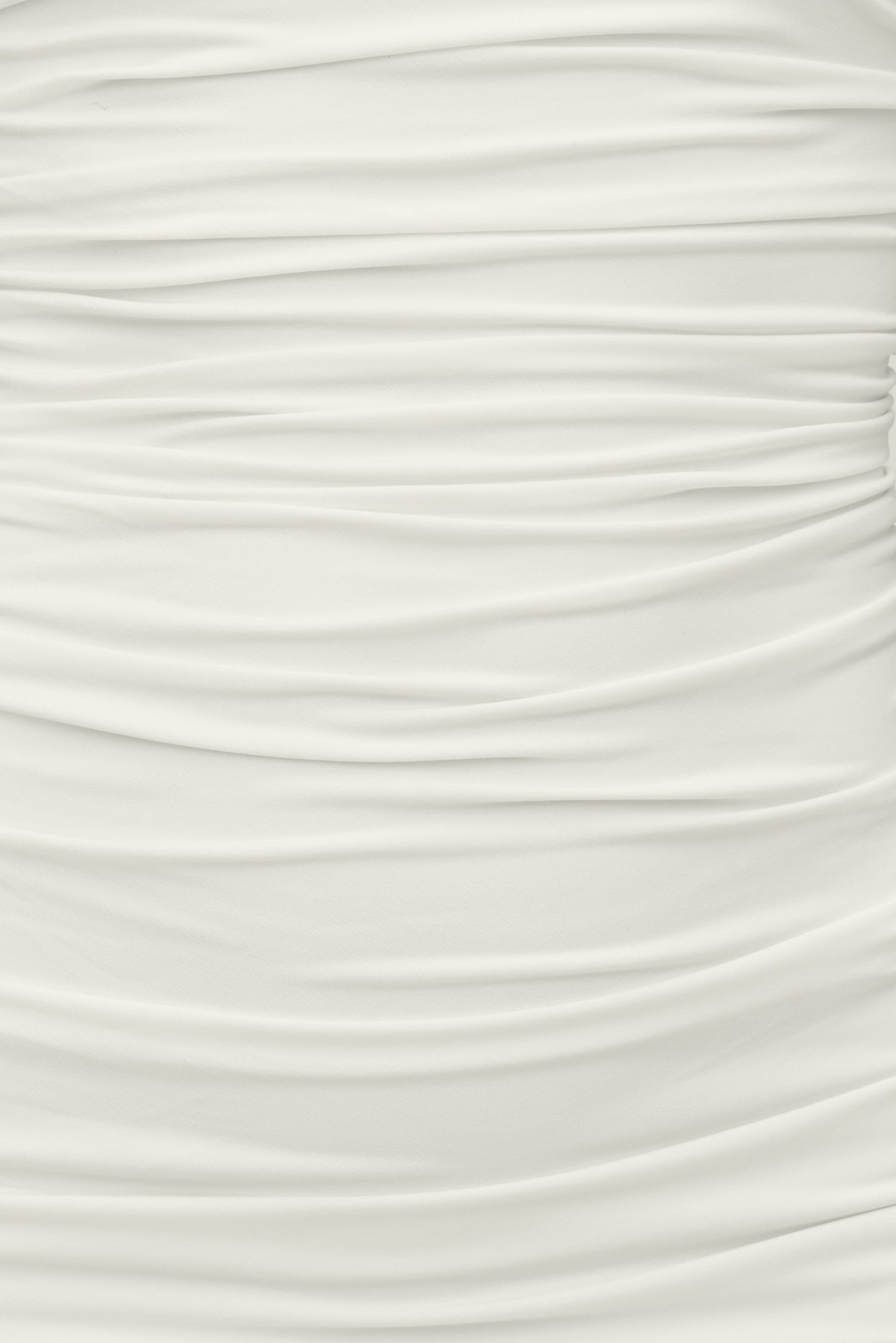 Dynamite Website Shop | Sculpt Ruched Mini Dress White