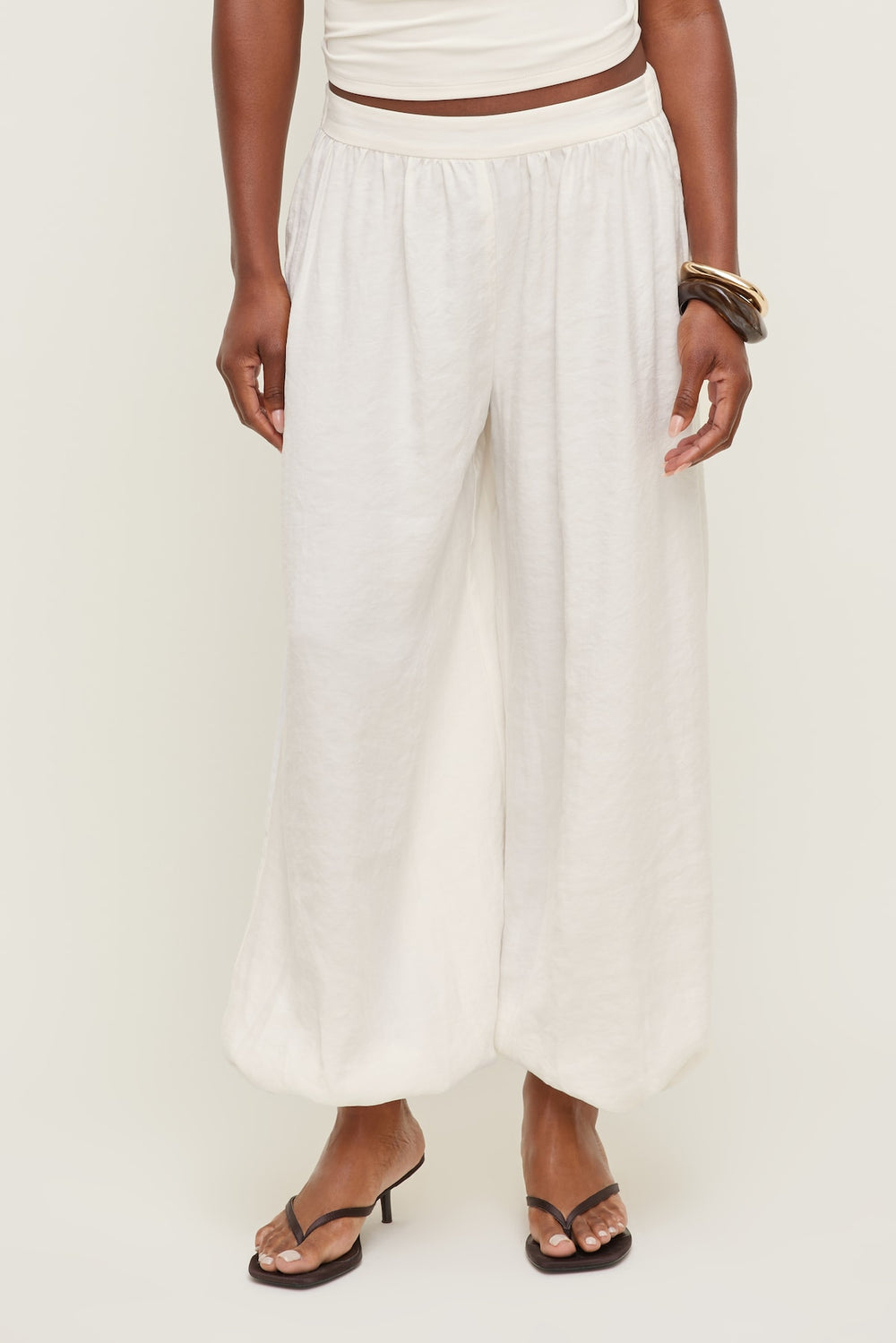 Dynamite US | Balloon Pants White