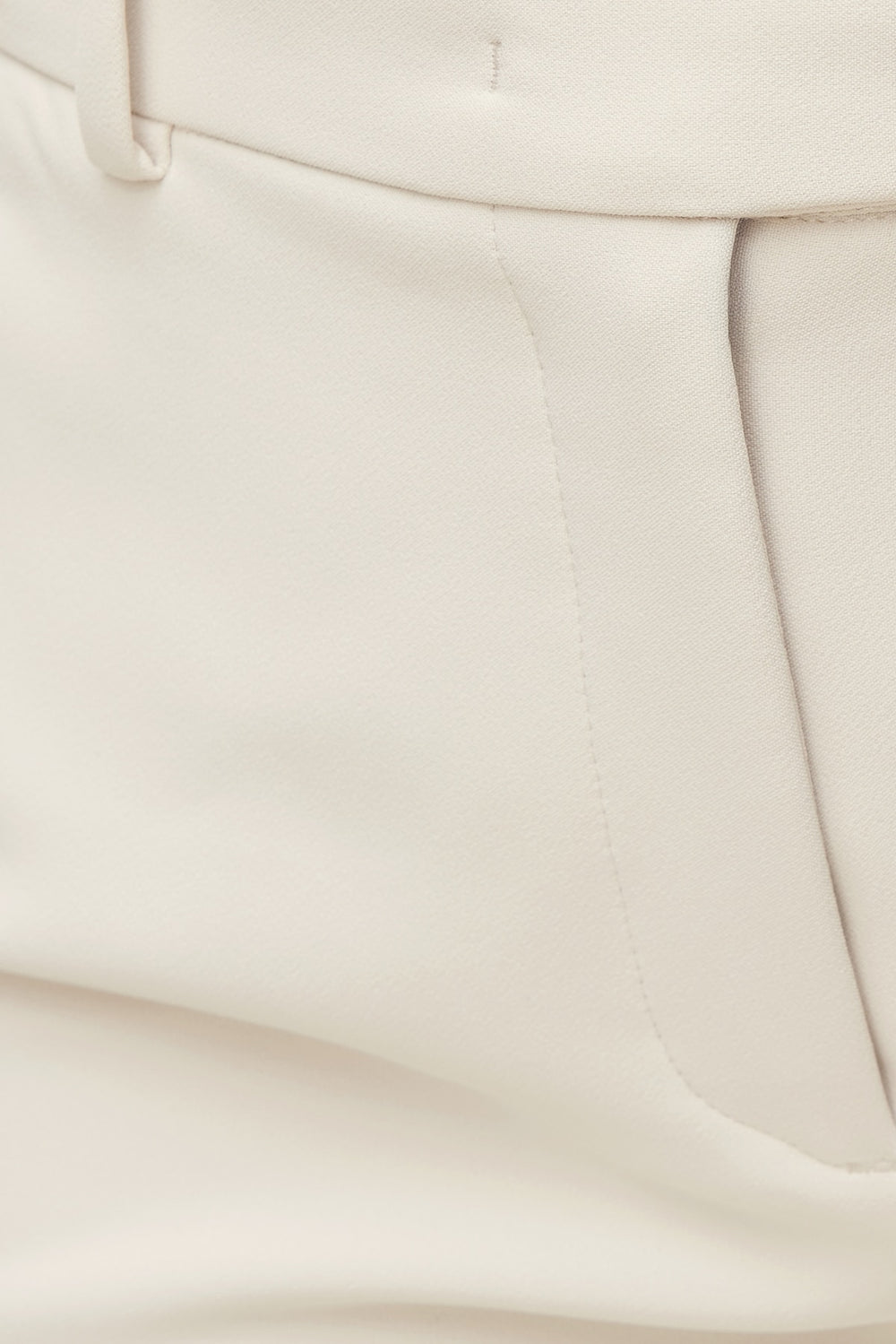 Dynamite Online | High Rise Slim Straight Leg Pants Beige