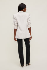 Dynamite Discount | High Rise Slim Straight Leg Pants Black