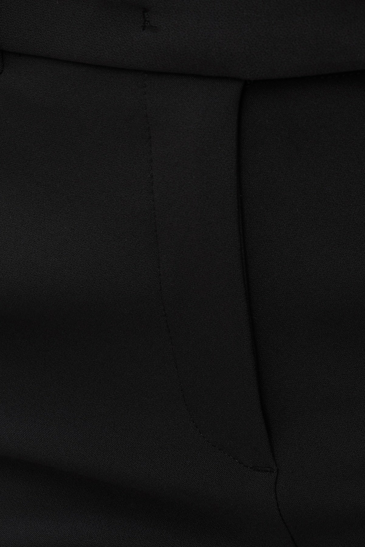 Dynamite Discount | High Rise Slim Straight Leg Pants Black