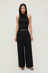 Dynamite Discount | Priya Wide Leg Pants BLACK