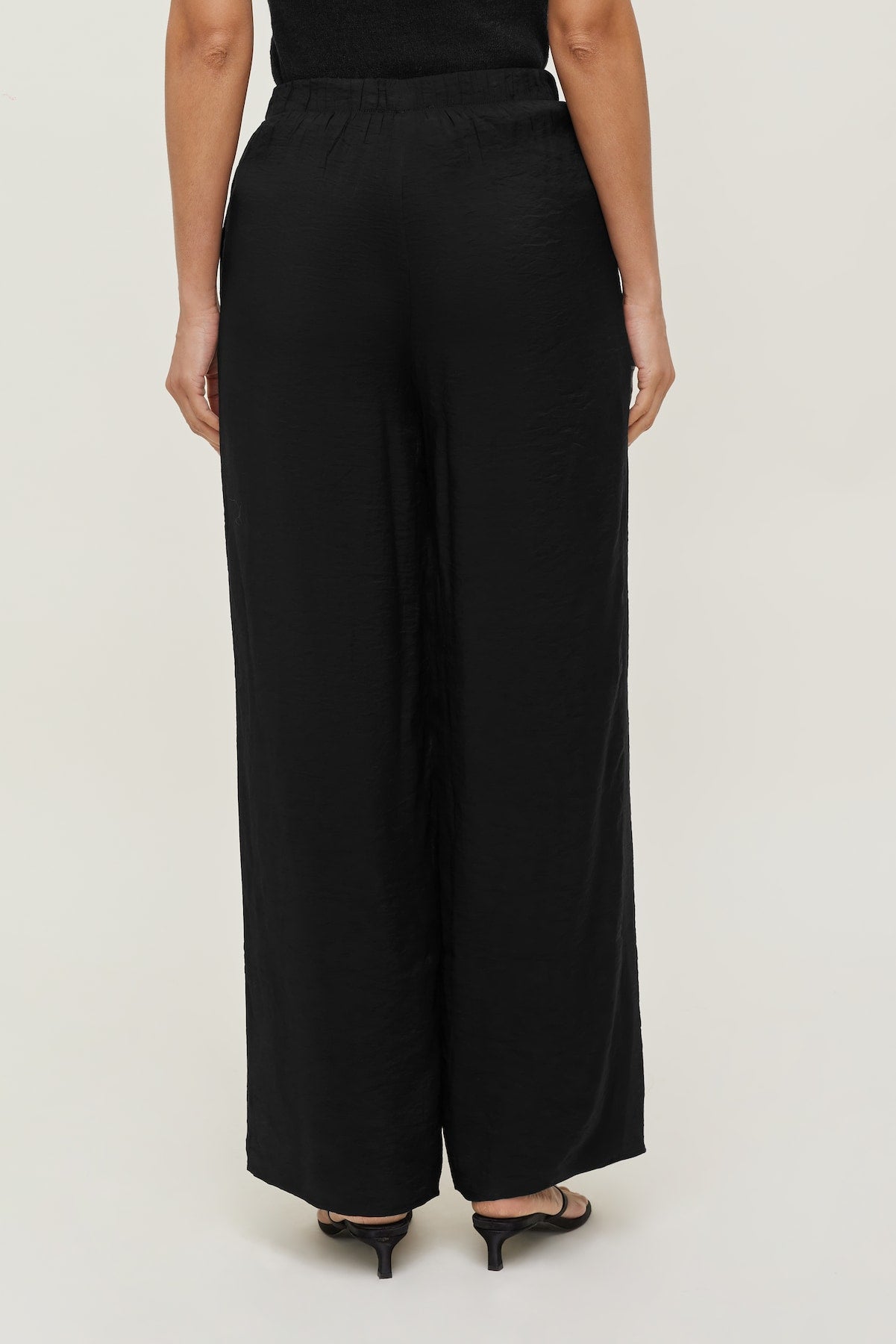 Dynamite Discount | Priya Wide Leg Pants BLACK