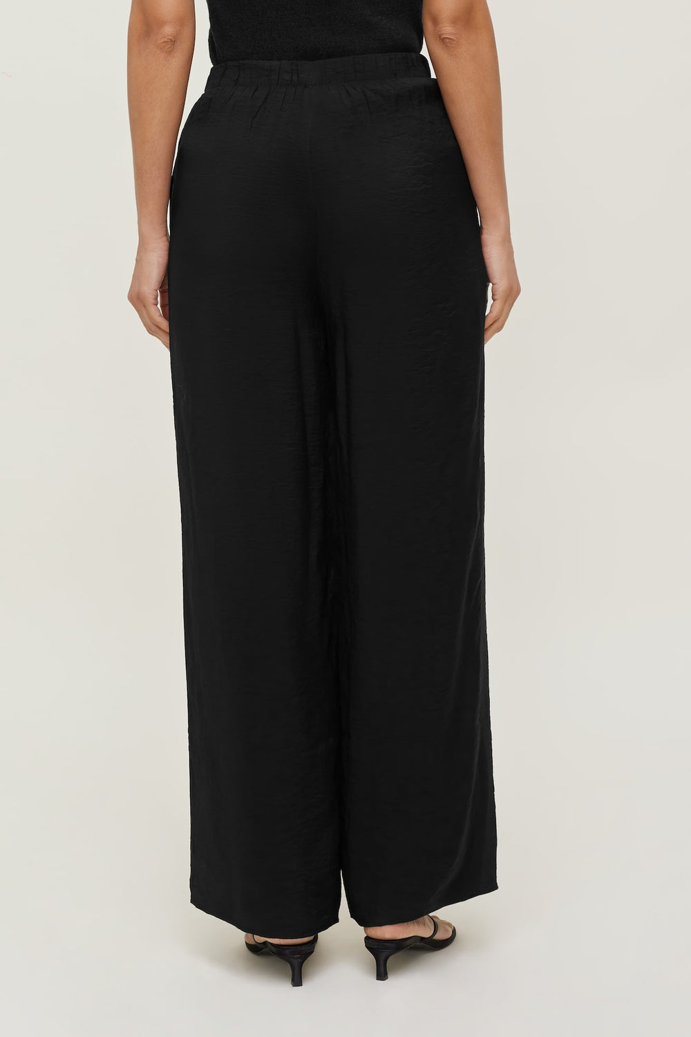 Dynamite Discount | Priya Wide Leg Pants BLACK