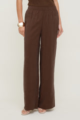 Dynamite Store | Priya Wide Leg Pants Brown