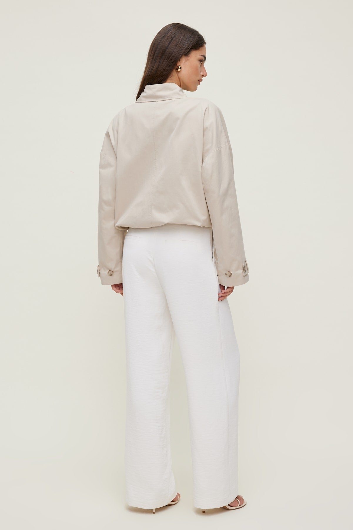Dynamite On Sale | Alex Airflow Wide Leg Pants White