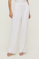 Dynamite On Sale | Alex Airflow Wide Leg Pants White