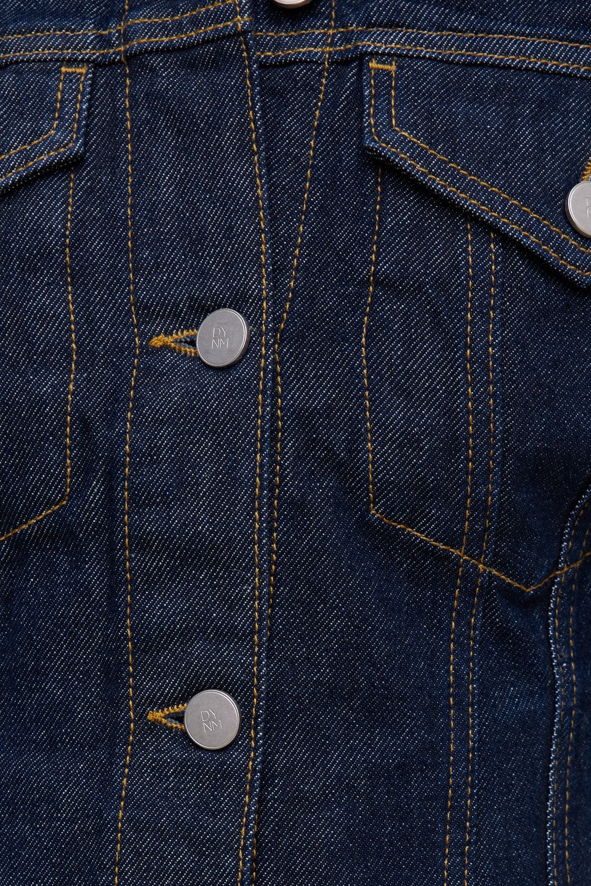 Dynamite Website Shop | Cinched Denim Jacket Blue