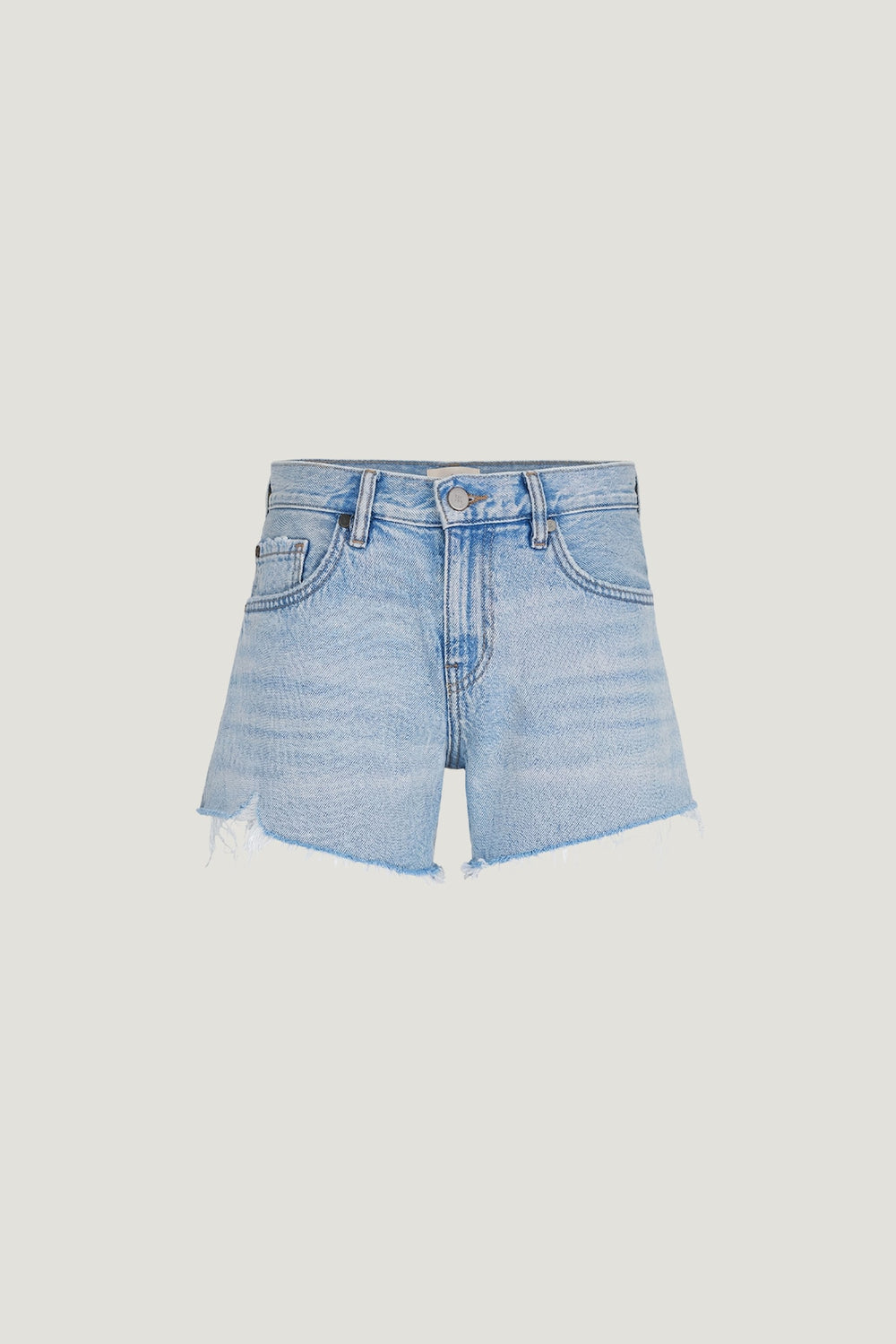 Dynamite On Sale | James Relaxed Mid Rise Jean Shorts Blue