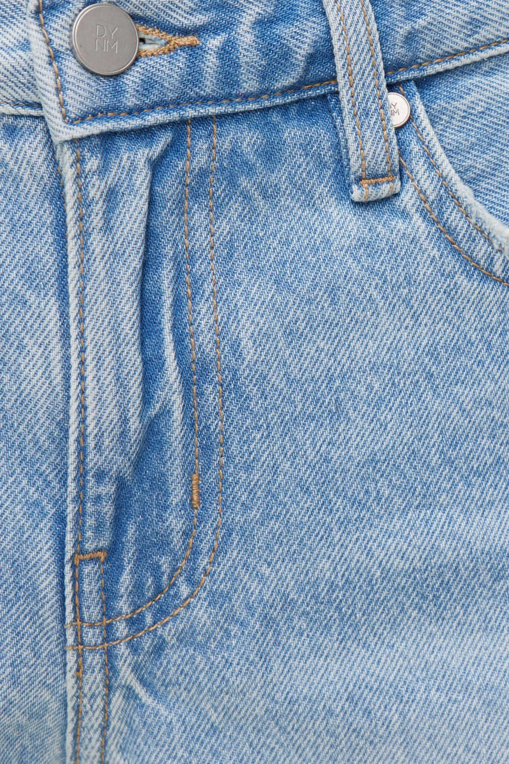 Dynamite On Sale | James Relaxed Mid Rise Jean Shorts Blue