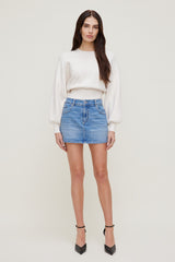 Dynamite Outlet | Gia Mini Denim Skort Blue