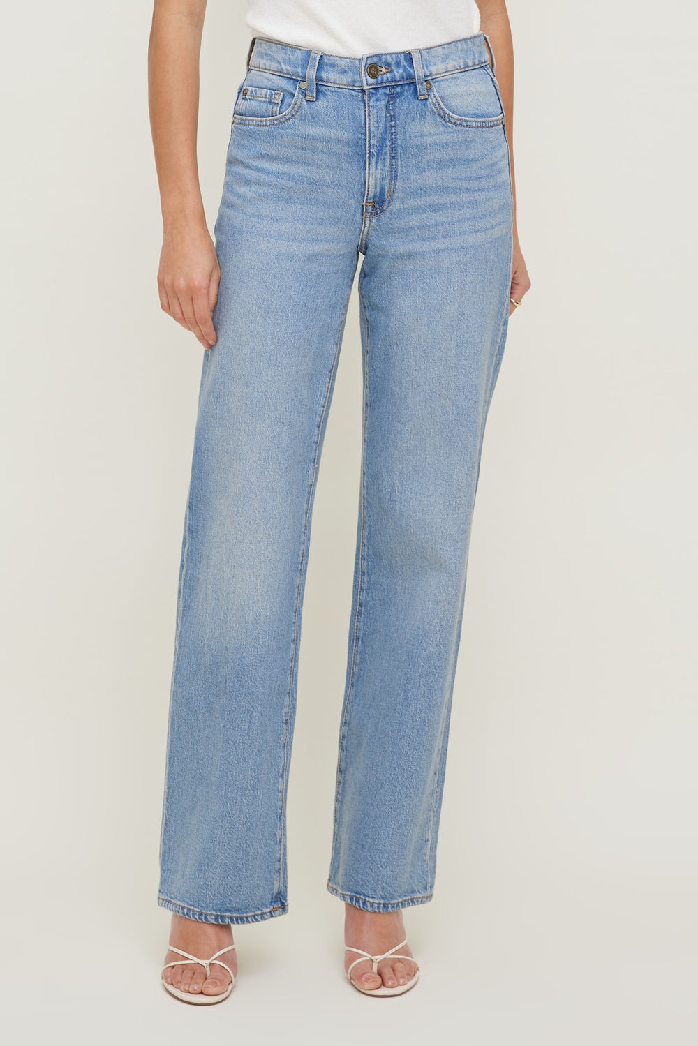 Dynamite Website Shop | Heidi High Rise Wide Leg Jeans Blue