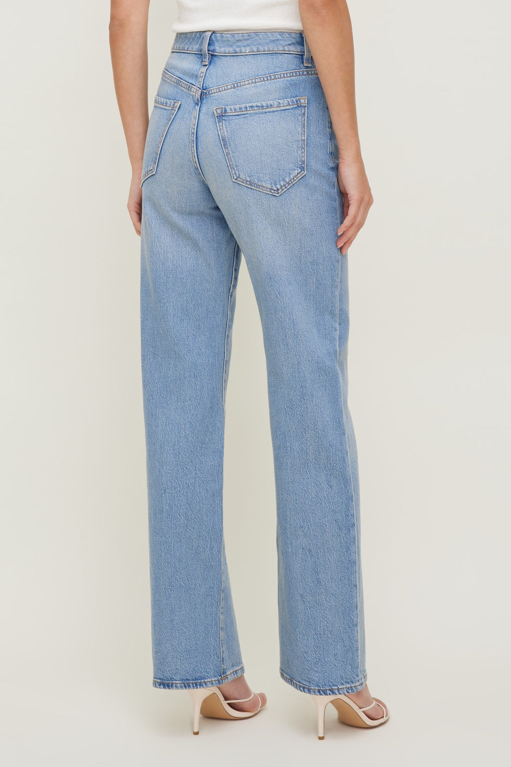 Dynamite Website Shop | Heidi High Rise Wide Leg Jeans Blue
