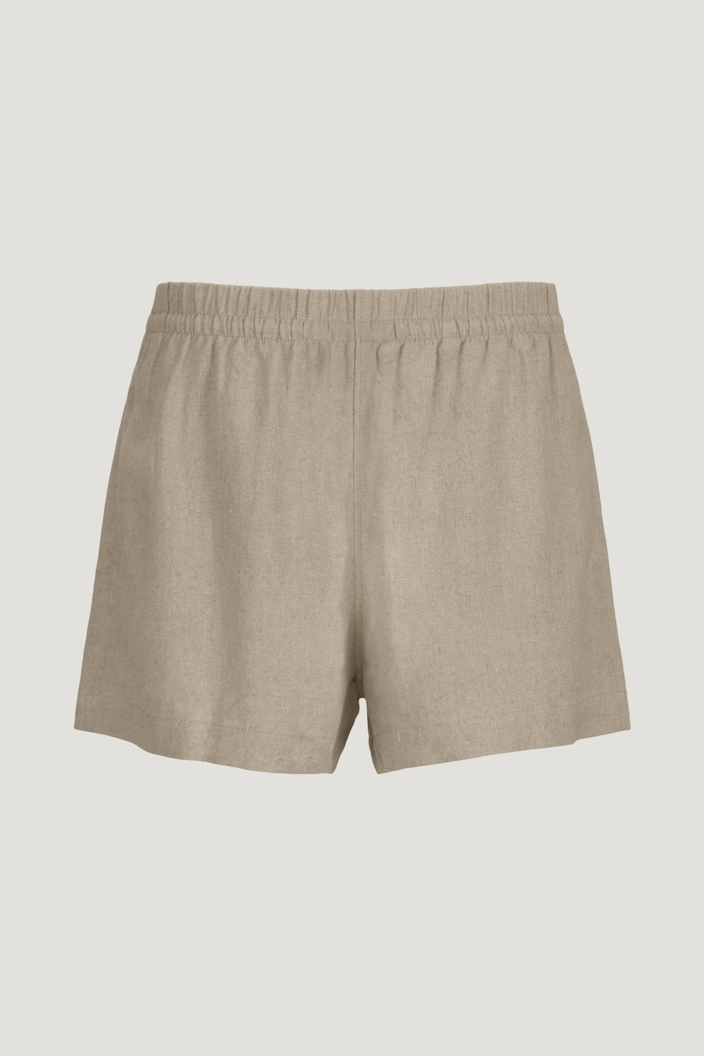 Dynamite Store | Linen High Rise Shorts Beige