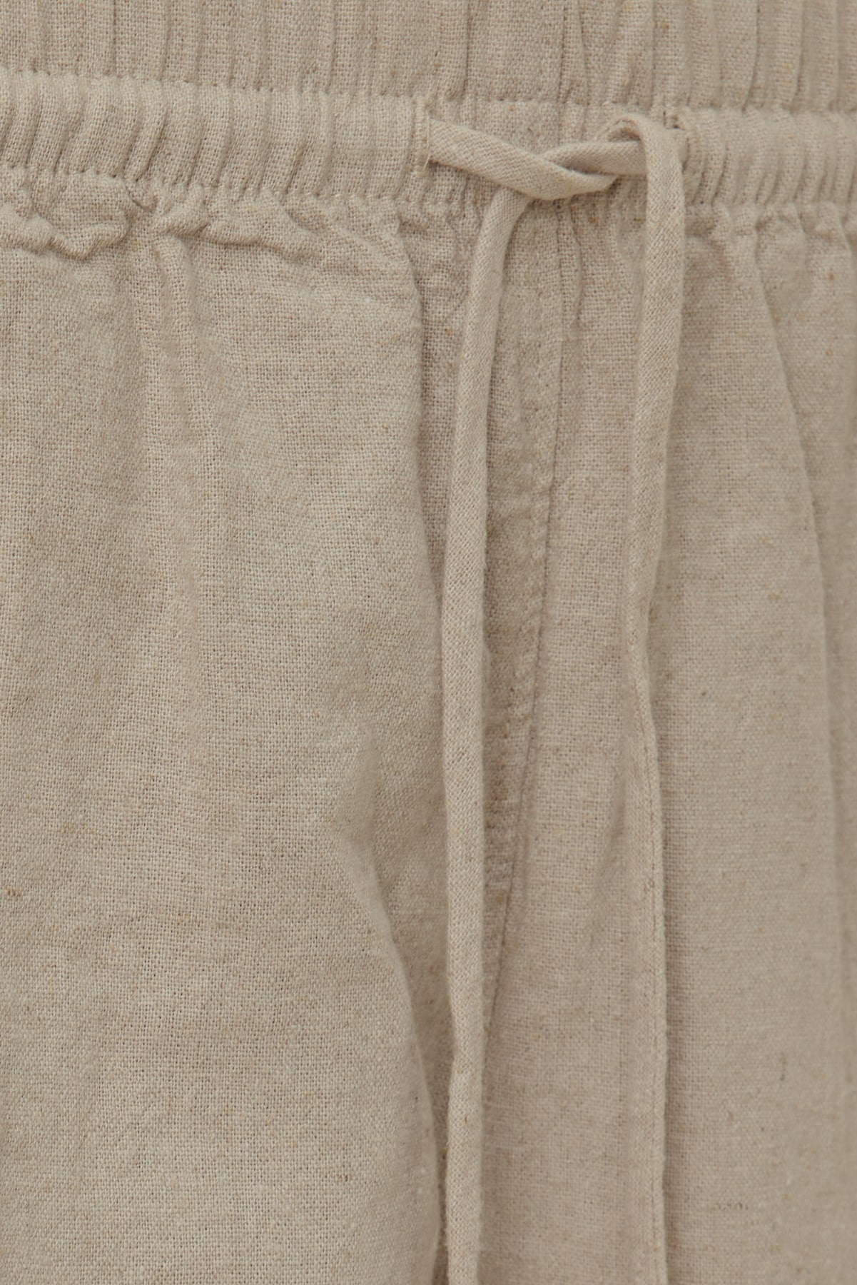 Dynamite Store | Linen High Rise Shorts Beige