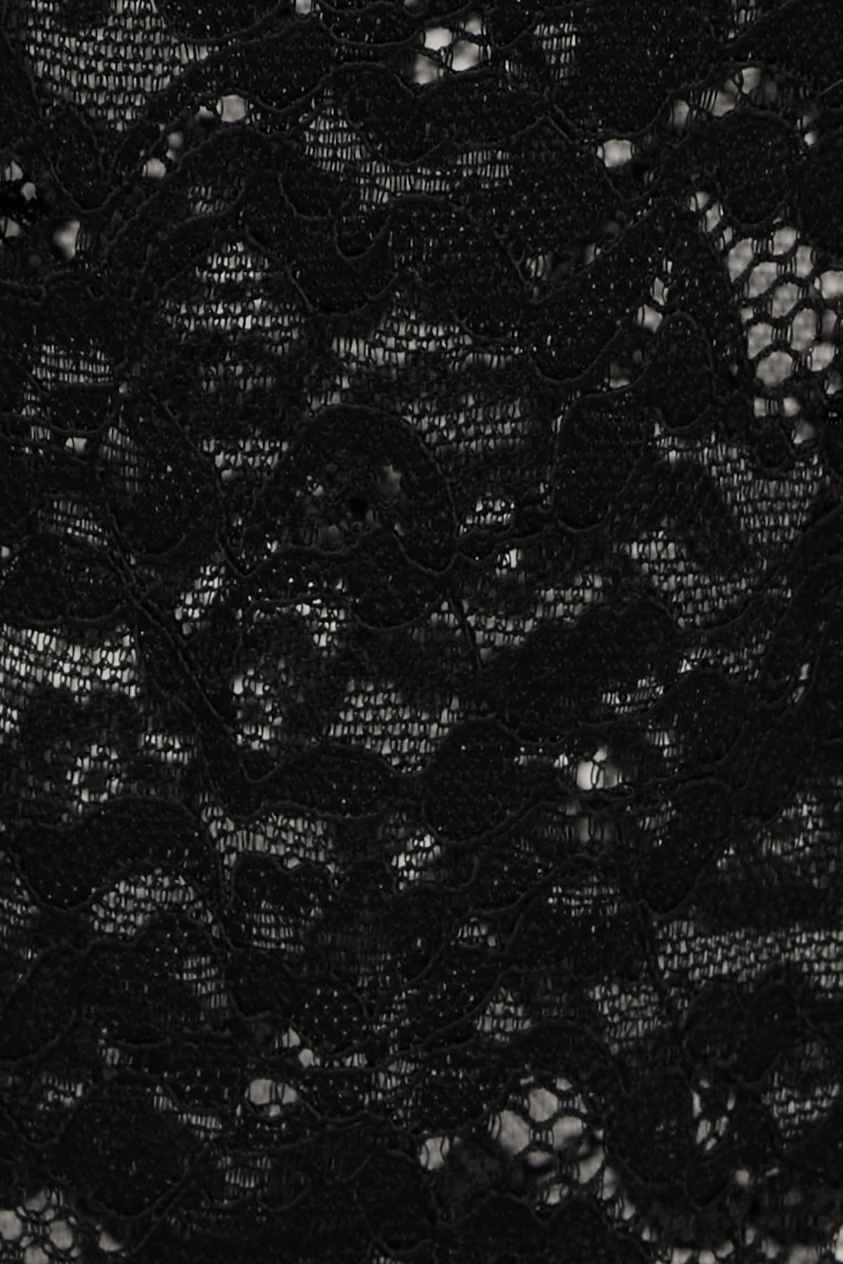 Dynamite Outlets | Sheer Lace Midi Skirt Black