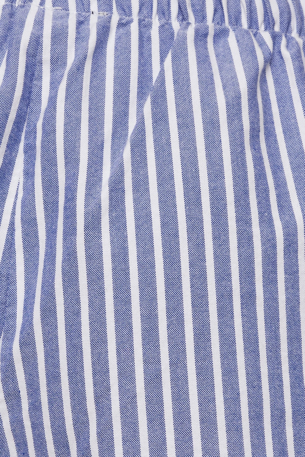 Dynamite US | Cotton High Rise Shorts Blue