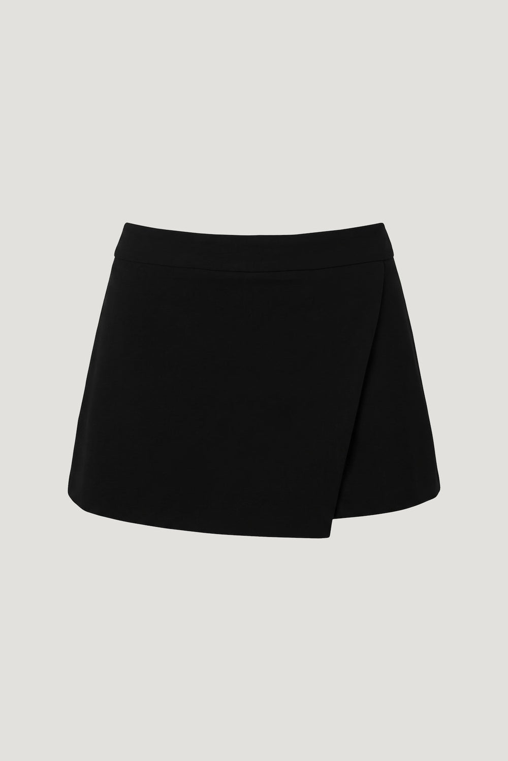 Dynamite On Sale | Penny Asymmetric Mini Skort Black