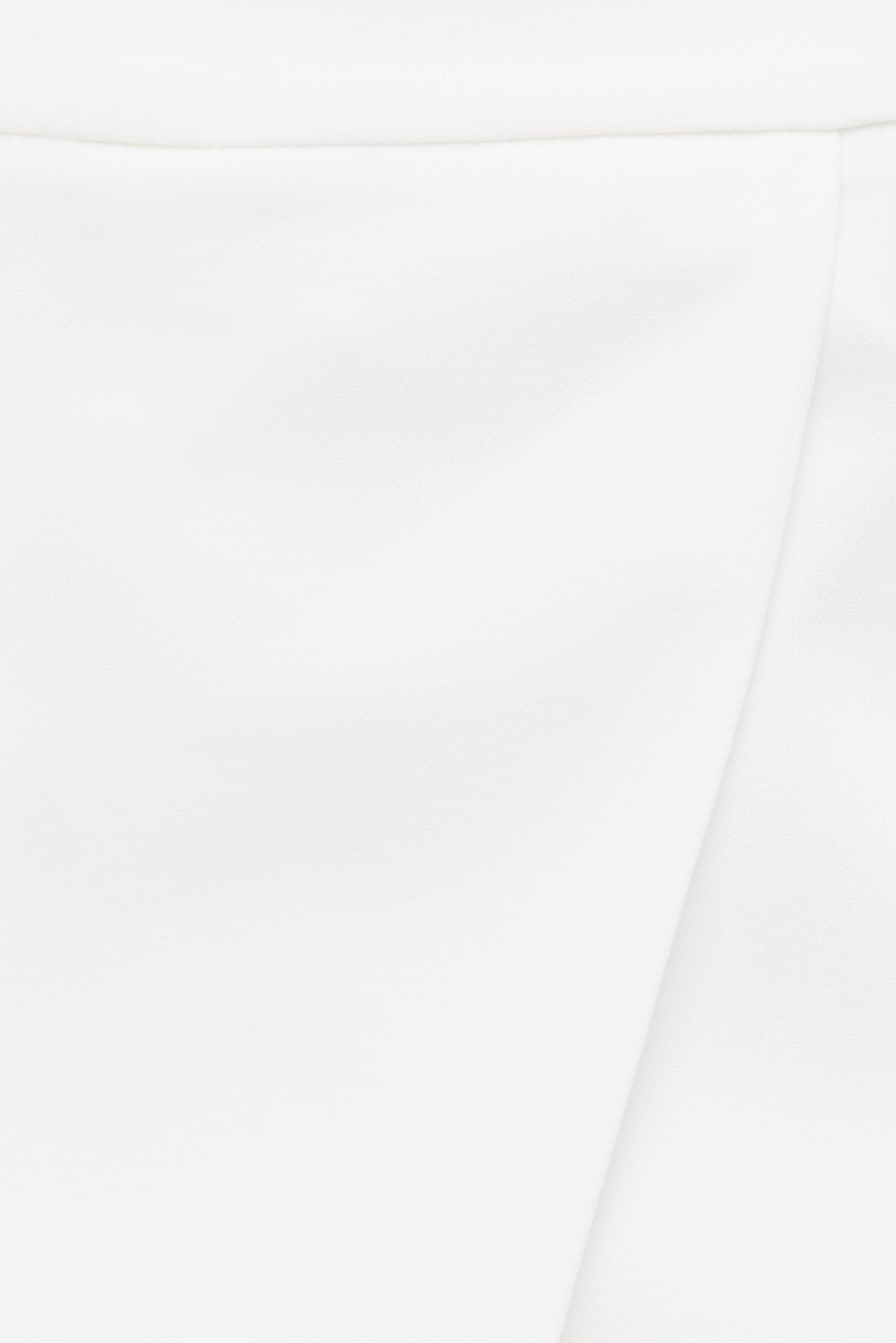 Dynamite Discount | Penny Asymmetric Mini Skort White