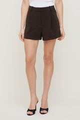 Dynamite Outlet | Airflow Ultra High Rise Shorts Brown