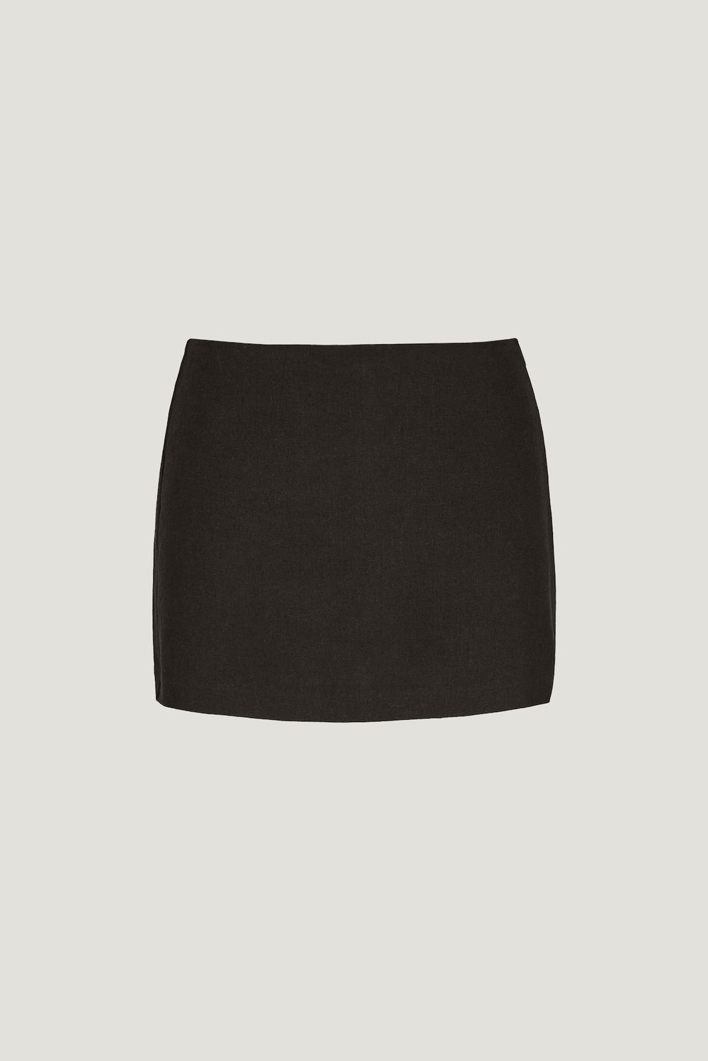 Dynamite Website Shop | Stacie Linen Mini Skort Brown