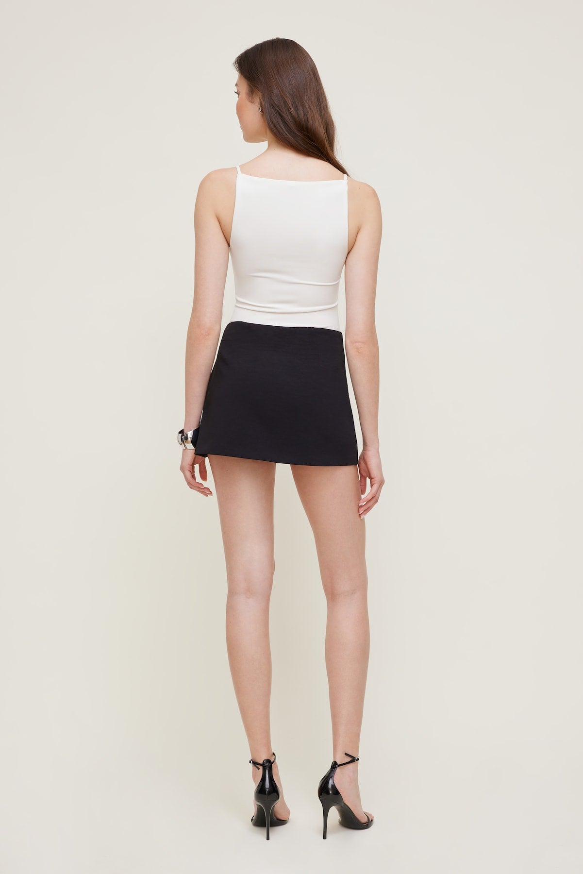 Dynamite Outlets | Stacie Airflow Mini Skort Black
