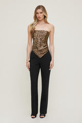 Dynamite Website Shop | Satin Feel Scarf Brown