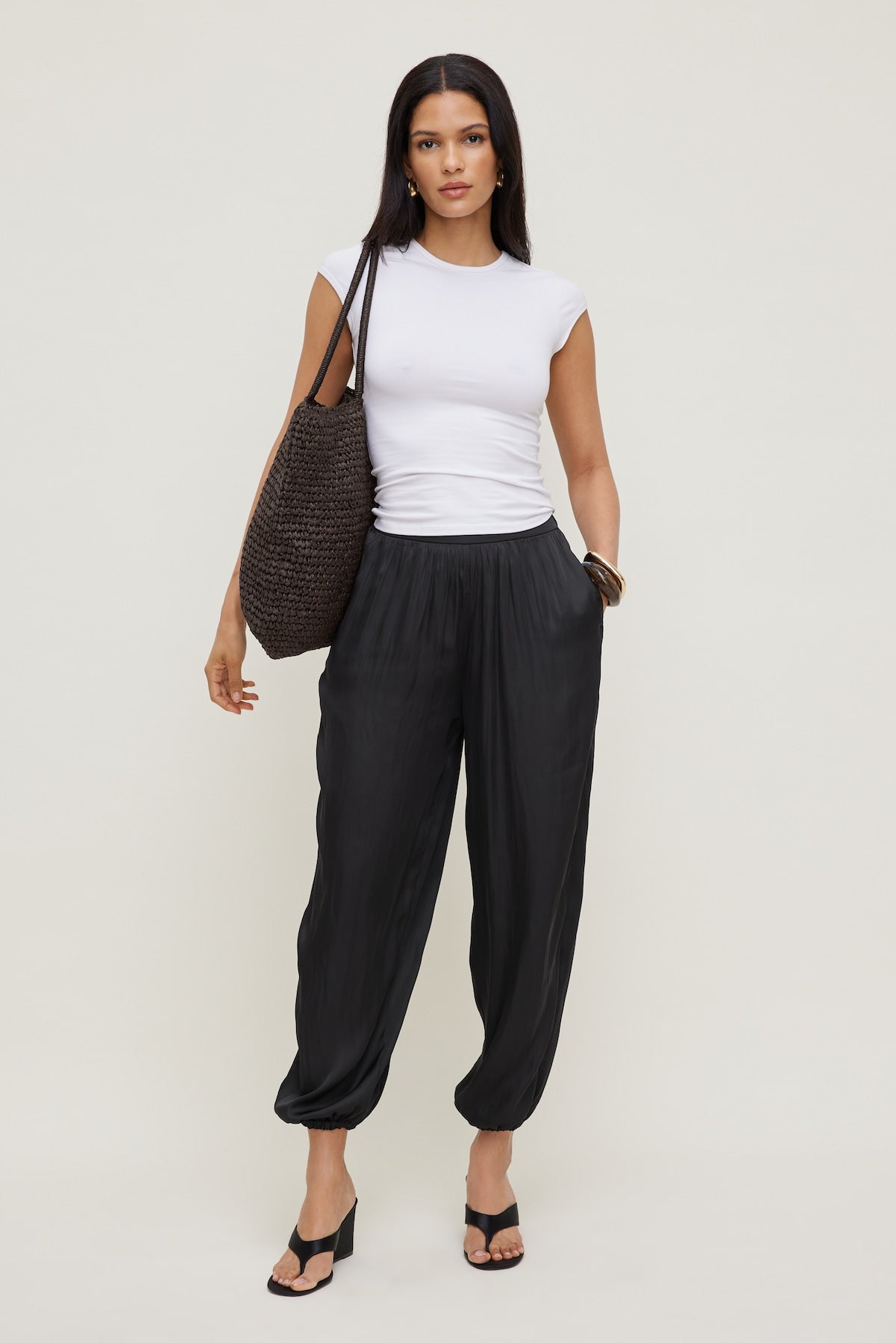 Dynamite Discount | Straw Tote Bag Brown
