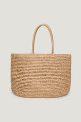 Dynamite Website Shop | Straw Tote Bag Beige
