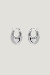 Dynamite US | Elongated Chunky Drop Earrings Gray