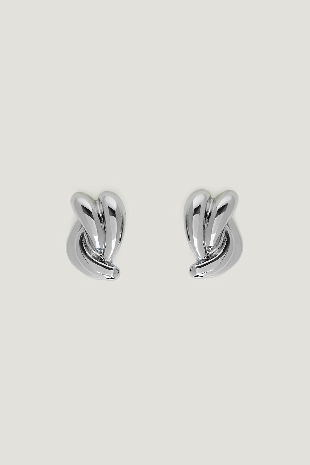 Dynamite Outlet | Double Twist Earrings Gray