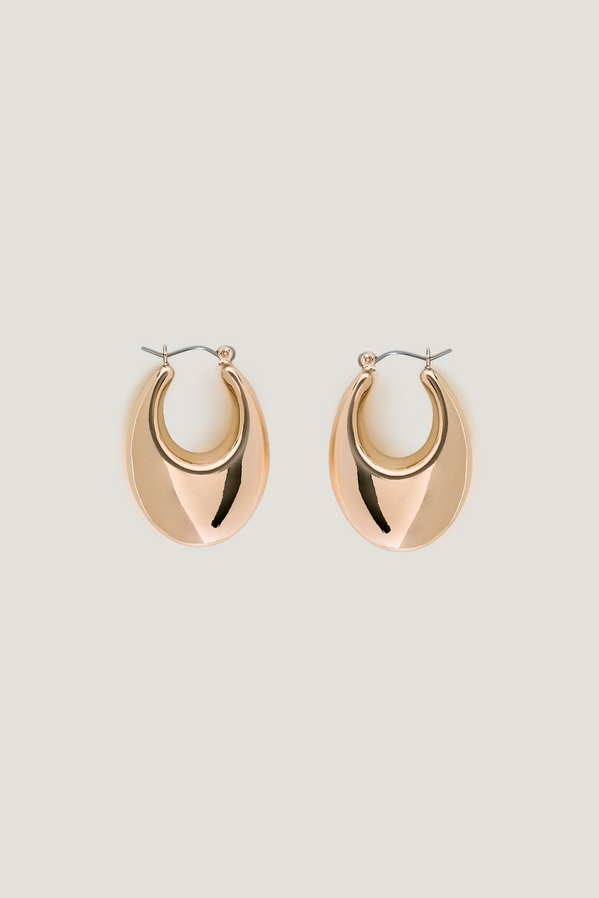 Dynamite Store | Elongated Chunky Drop Earrings Yellow