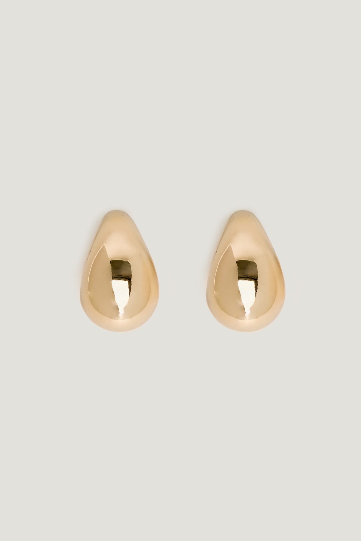 Dynamite Outlets | Mini Loop Teardrop Earrings Yellow