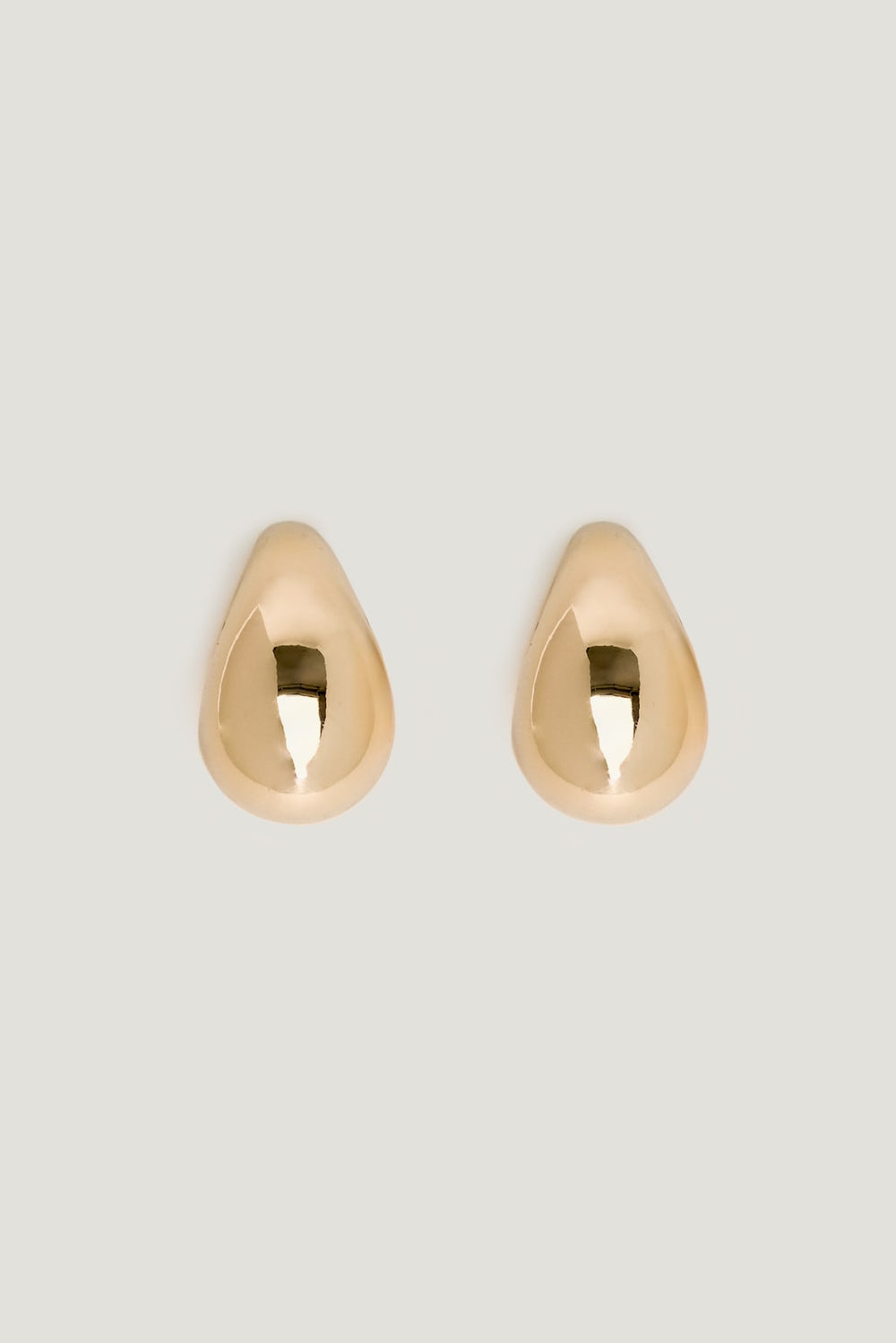 Dynamite Outlets | Mini Loop Teardrop Earrings Yellow