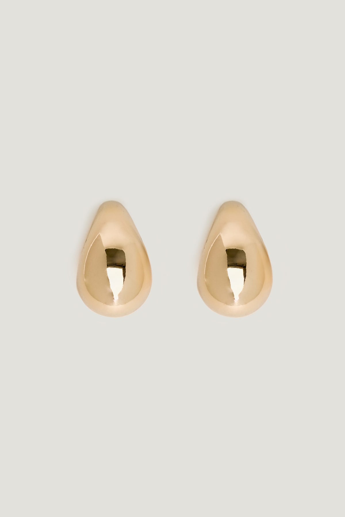 Dynamite Outlets | Mini Loop Teardrop Earrings Yellow