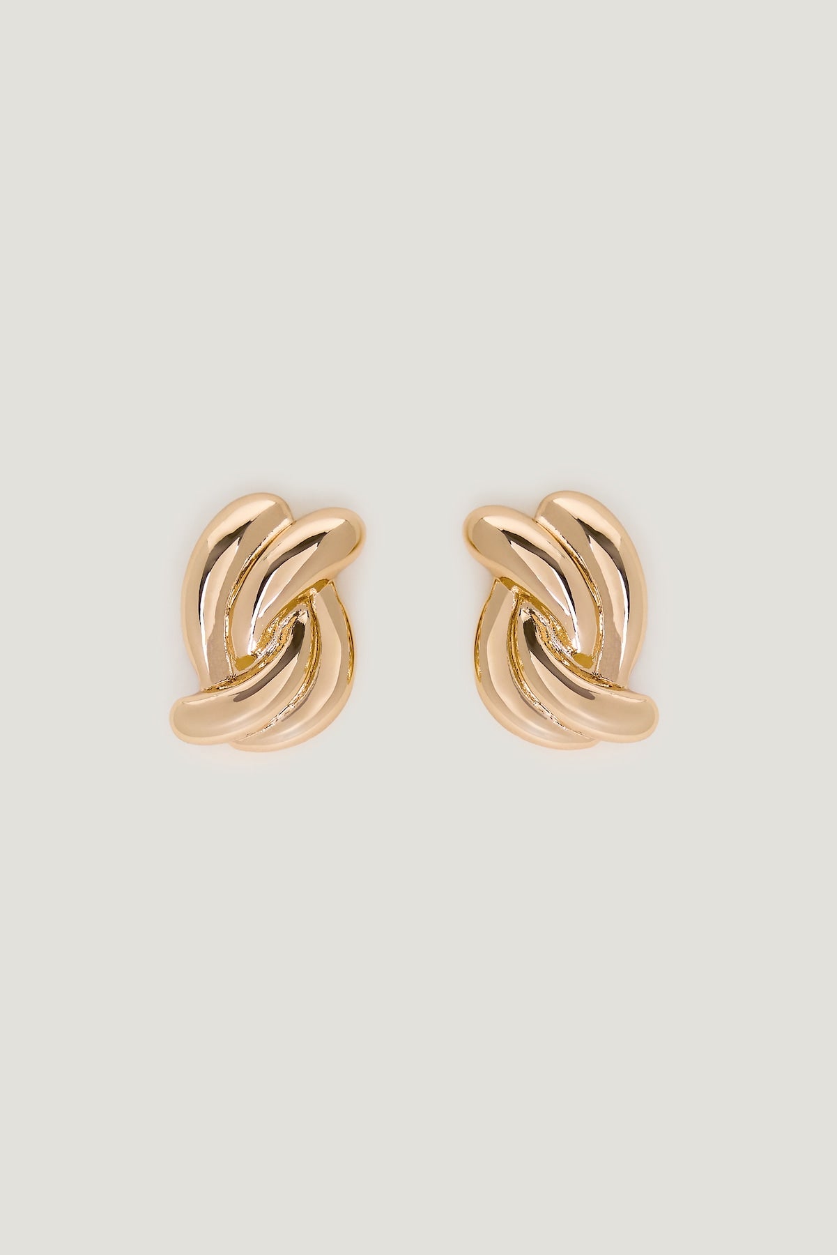 Dynamite On Sale | Double Twist Earrings Yellow