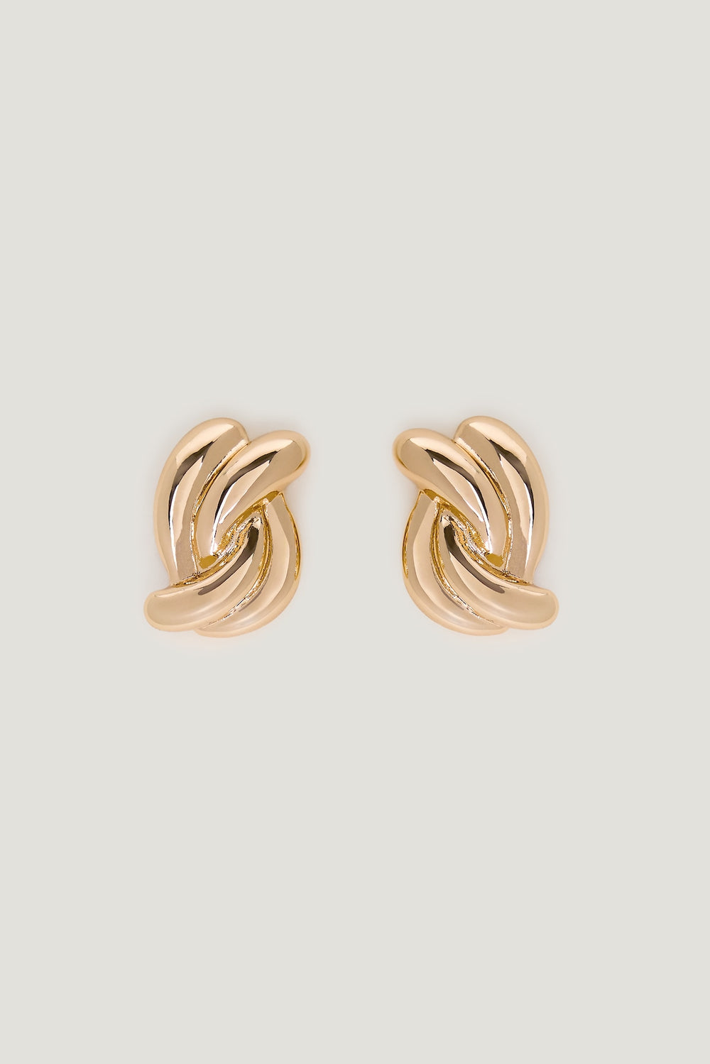 Dynamite On Sale | Double Twist Earrings Yellow
