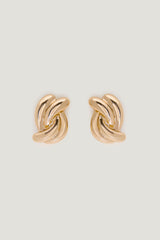 Dynamite On Sale | Double Twist Earrings Yellow