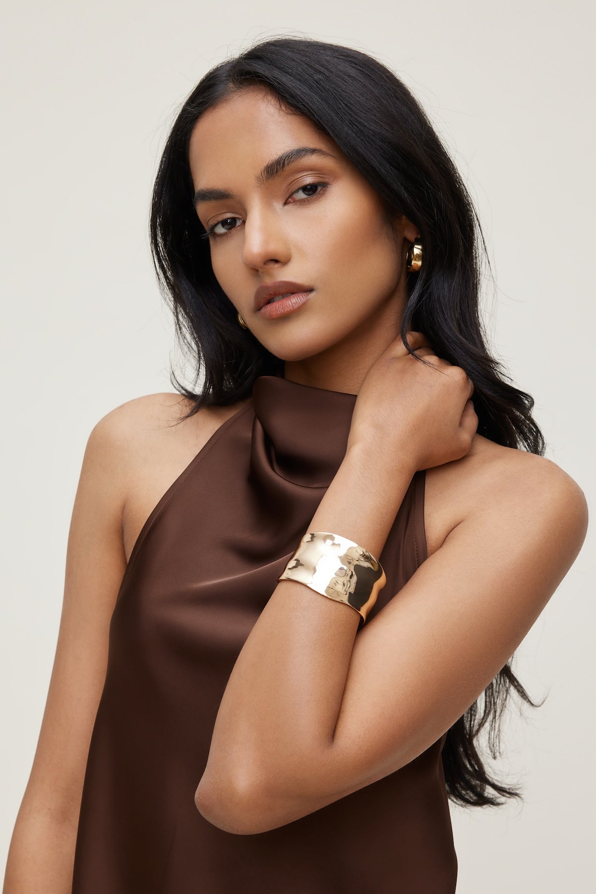 Dynamite Online | Warped Cuff Bracelet YELLOW