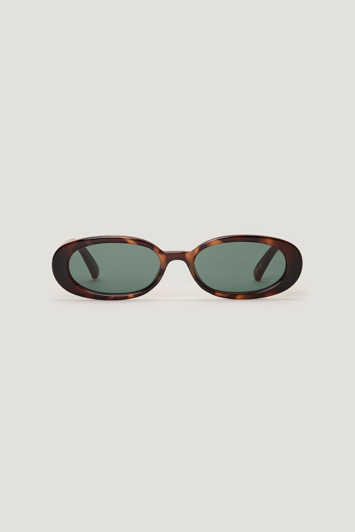 Dynamite Discount | LE SPECS | Outta Love Oval Sunglasses Brown