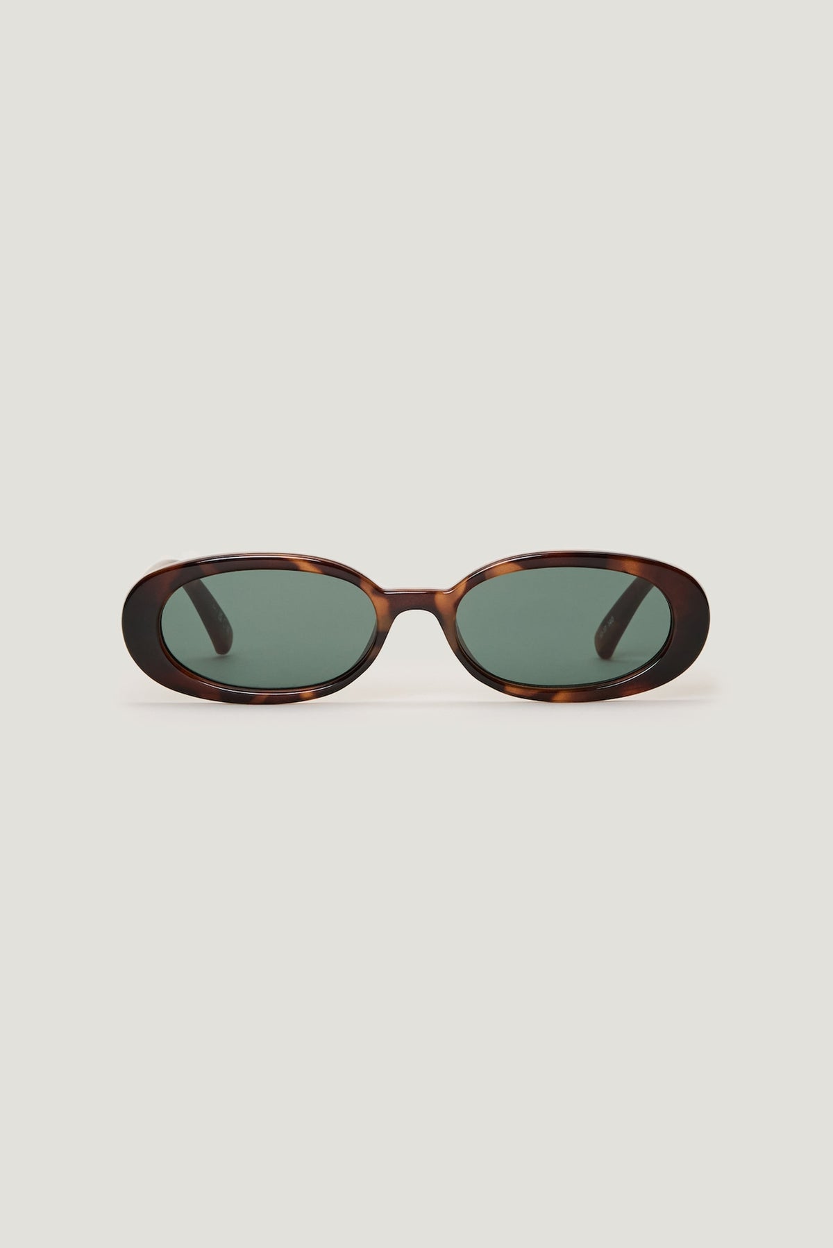 Dynamite Discount | LE SPECS | Outta Love Oval Sunglasses Brown