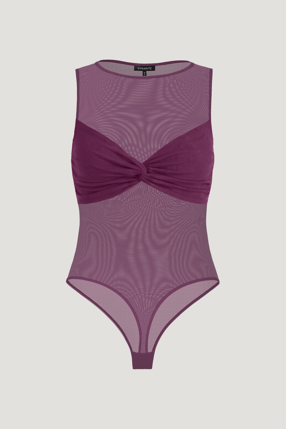 Dynamite On Sale | Kai Sheer Mesh Bodysuit PURPLE
